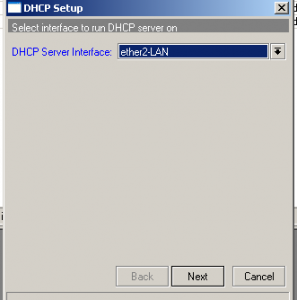 DHCP Setup