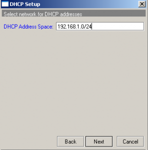 DHCP Setup