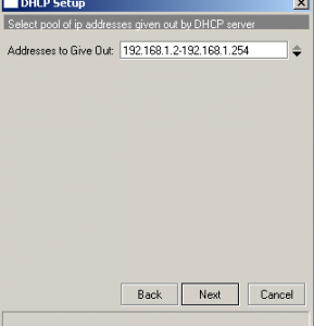 DHCP Setup