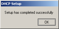 DHCP SETUP