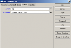 Winbox Firewall