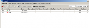 Winbox Firewall