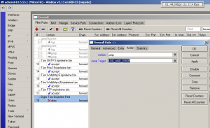 Winbox Firewall