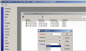 Winbox IP Ekleme